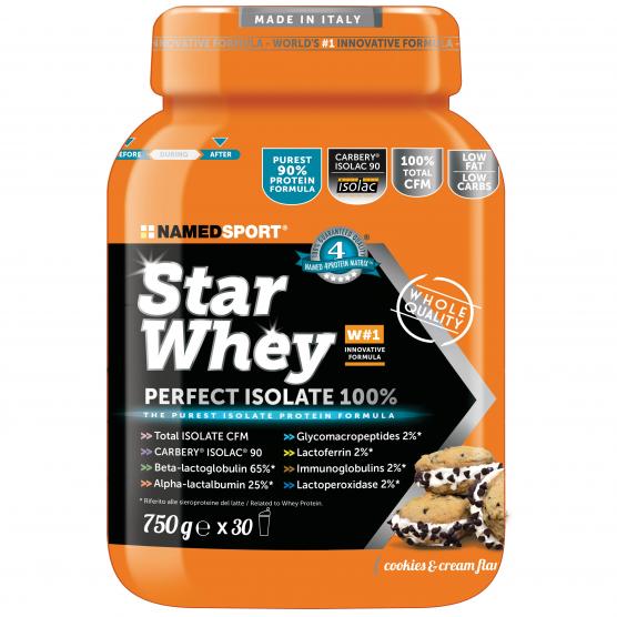 Star Whey Isolated 750 g cookies and cream